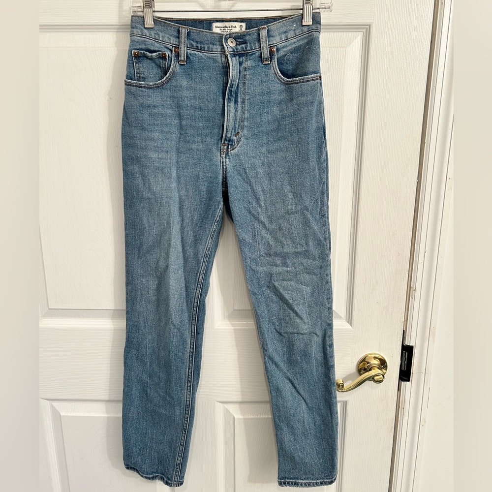Abercrombie straight leg jeans